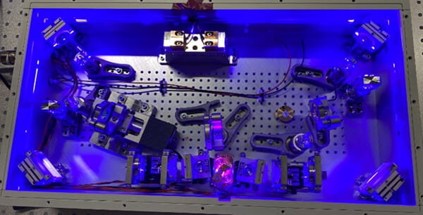Custom-made prototype laser